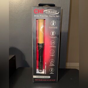 🆕 CHI Ceramic Carbon Black 1.25" Curling Wand